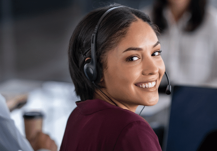 Accueil téléphonique professionnel pour un interlocuteur anglophone